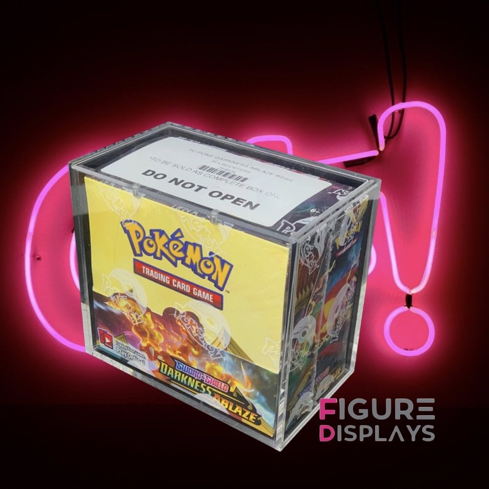 POKEMON BOOSTER BOX ACYLIC DISPLAY (case only)
